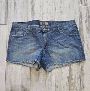 Old Navy Denim Blue Women's Shorts Low Rise 20 Plus